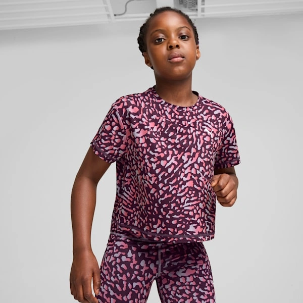 PUMA: Train Like a Champ, Kid! Short Tee. Your Fave Train Ride on Your Back.