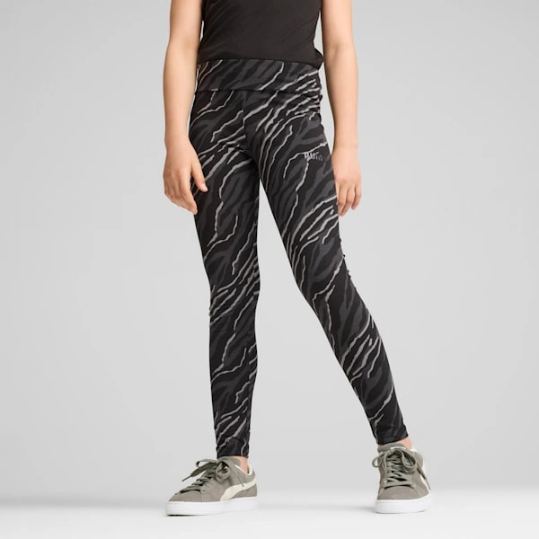 PUMA ESS+ ANIMAL Leggings for Young Wildcats: Roar into Style!